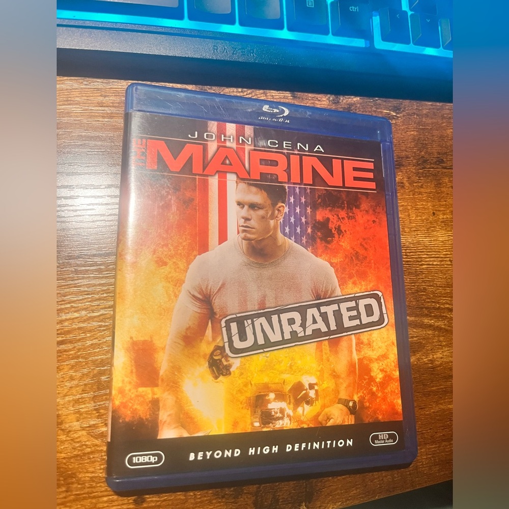 WWE The Marine Blu-ray - Red and Blue